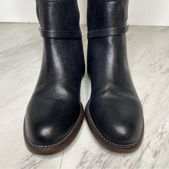 Franco Sarto Haylie Black Leather Tall Boot 6 1/2 - Picture 11 of 14